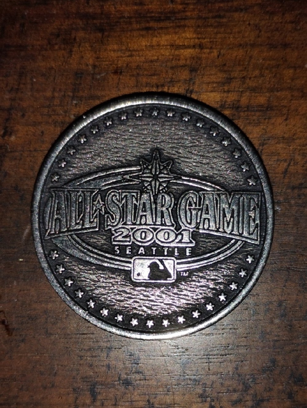 MLB All-Star Game 2001 Seattle Commemorative Coin - Silver